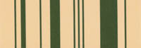 cream and green stripe awning fabric