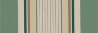 green multi stripe awning fabric