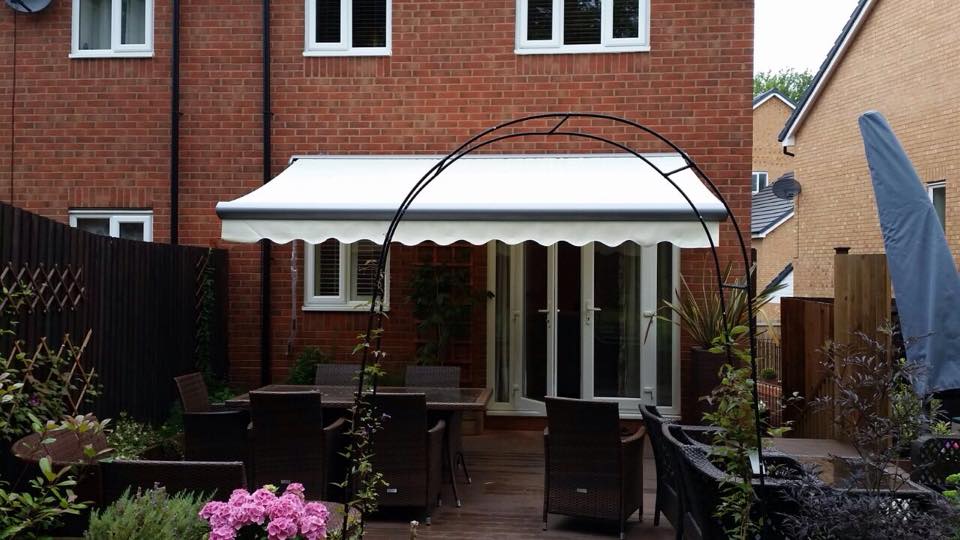 patio awning fitted in UK