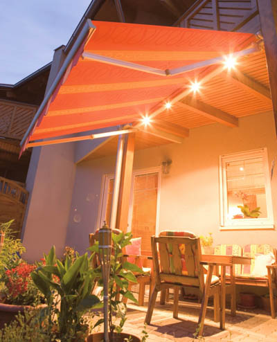 Jaguar garden patio awning