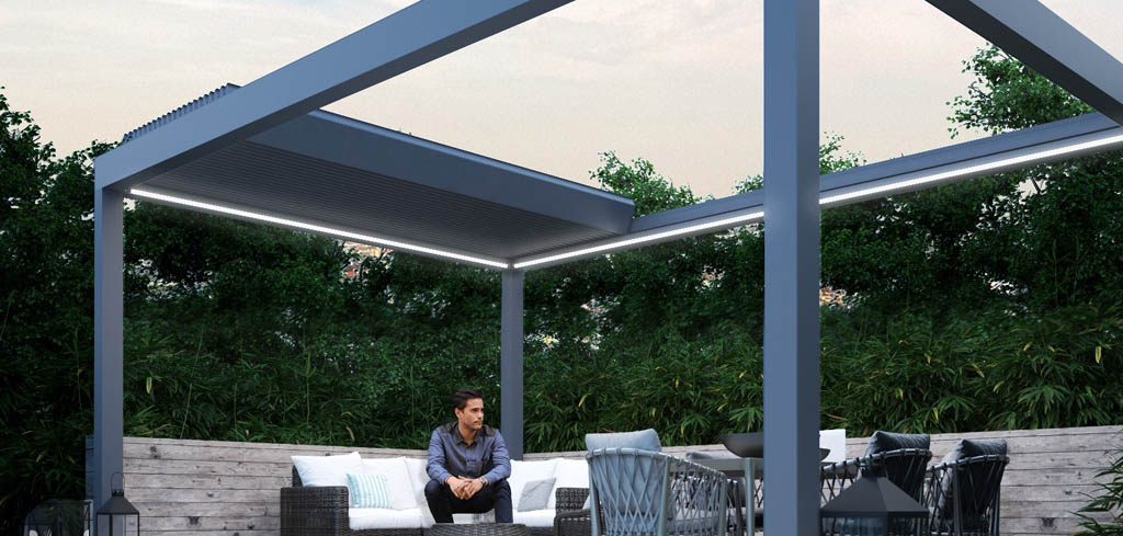 Retractable Roof pergola