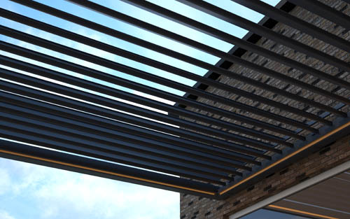 Pinela Louvered Tilting Roof