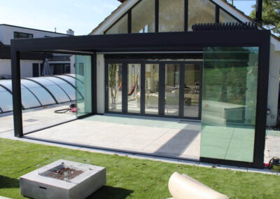 Louvred Roof Garden Room