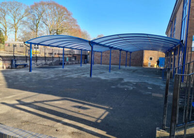 Double Crescent School Canopy