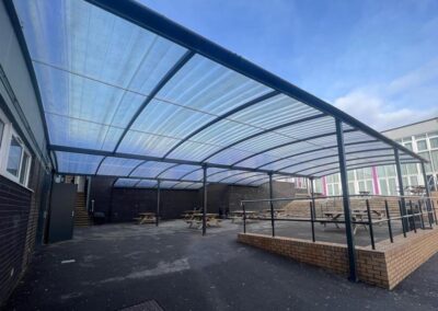 Crescent Canopy For Atherton High School