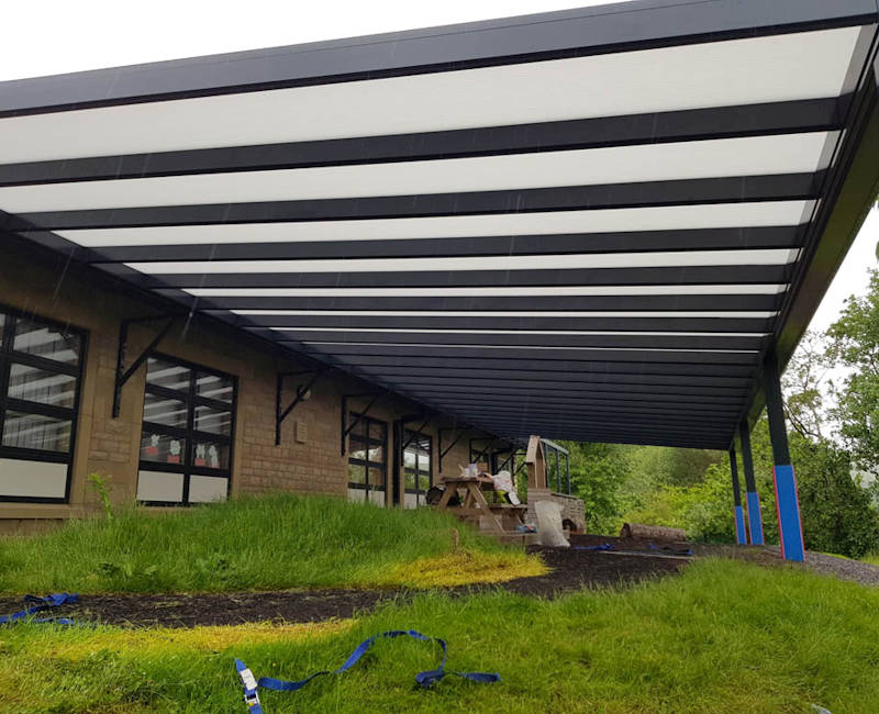 School Canopy Rawtenstall