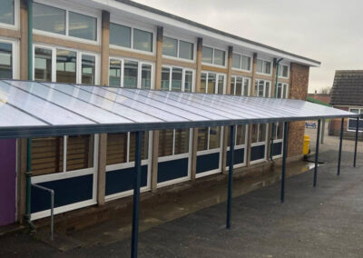 Veranda Walkway for School
