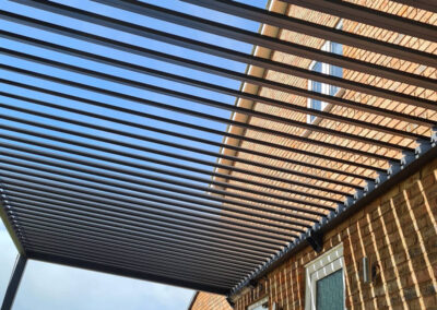 Deponti Pinela Tilting Pergola Open
