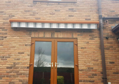 Bobcat Patio Awning - Retracted