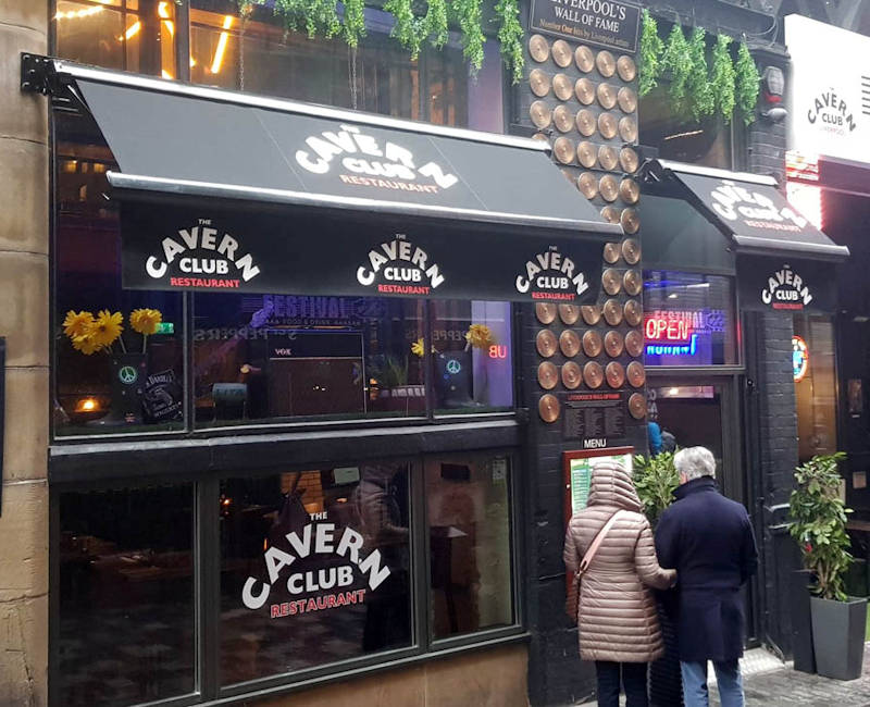 Cavern Club Restaurant Awning