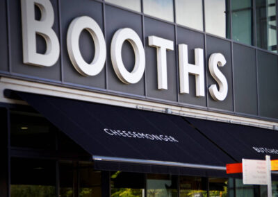 Cougar Shop Awning at Booths