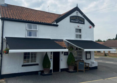 Eagle & Child Pub Awning at front