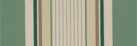 green multi stripe awning fabric