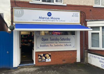 Marcus Moore Shop Awning