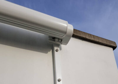 Penthouse Balcony Awning - Cassette Affixed to Wall