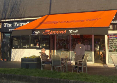 Spoons Cafe Awning