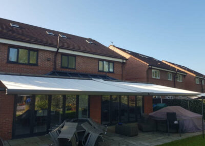 Double Tiger Awning with Jockey Roller