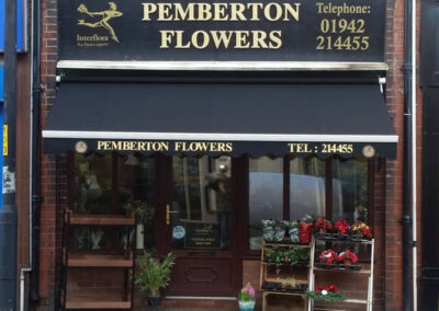 Cheetah Awning at Pemberton Florist