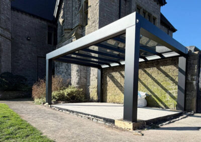 Pinela Flat Glass Roof Veranda