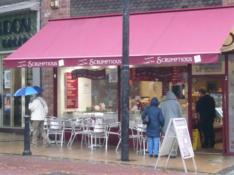 Panther awning - Scrumptious Preston